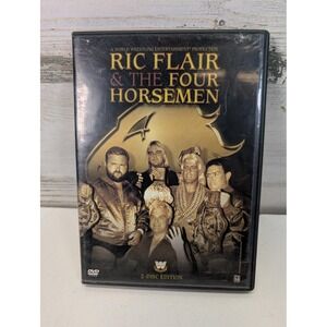 Ric Flair & The Four Horsemen DVD One Size Black WWE Wrestling 2 Disc Video